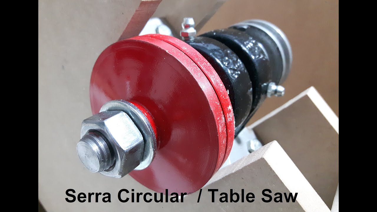 Serra Circular de Bancada /  How I made a Table Saw