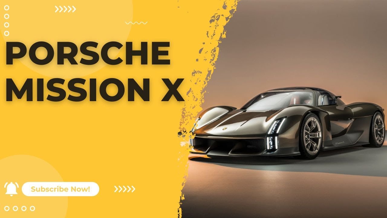 The Porsche Mission X A Concept Car that Foreshadows the Electric Hypercar Revolution and the Nurbur