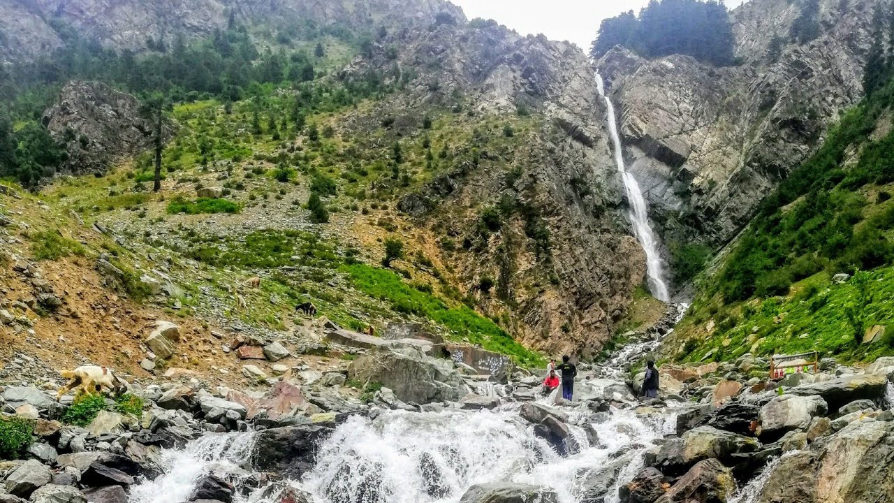 Matiltan Waterfall, Kalam, Swat.
