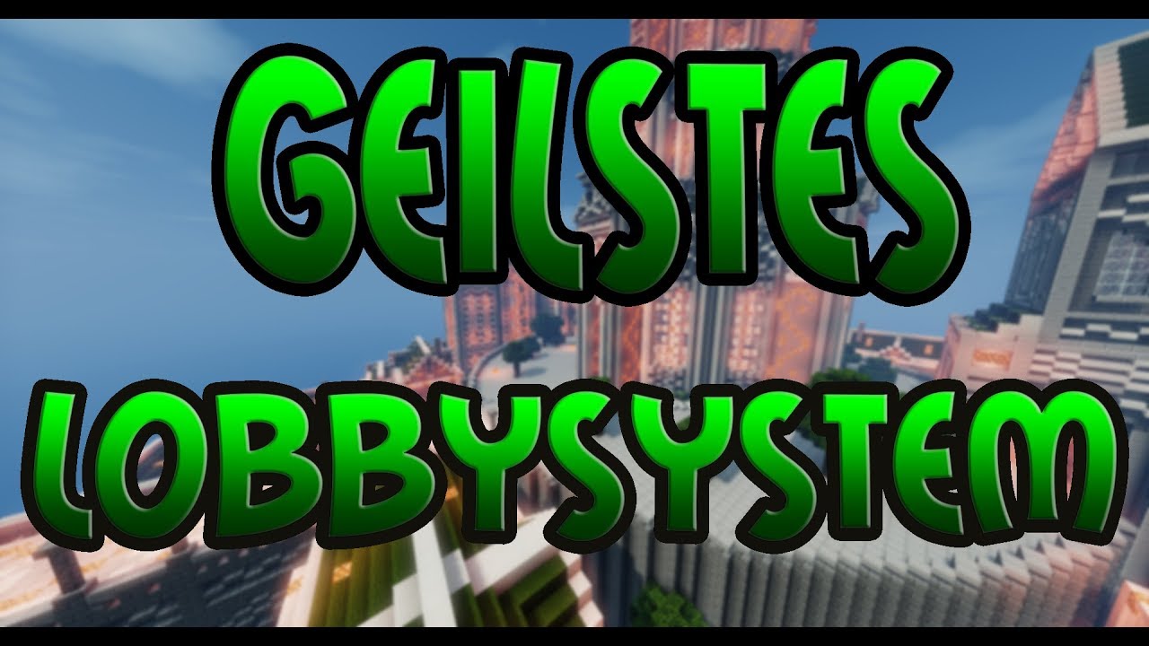 GEILSTES LOBBYSYSTEM + NICKSYSTEM - Minecraft Server Vorstellung 1.8 || Deutsch/German