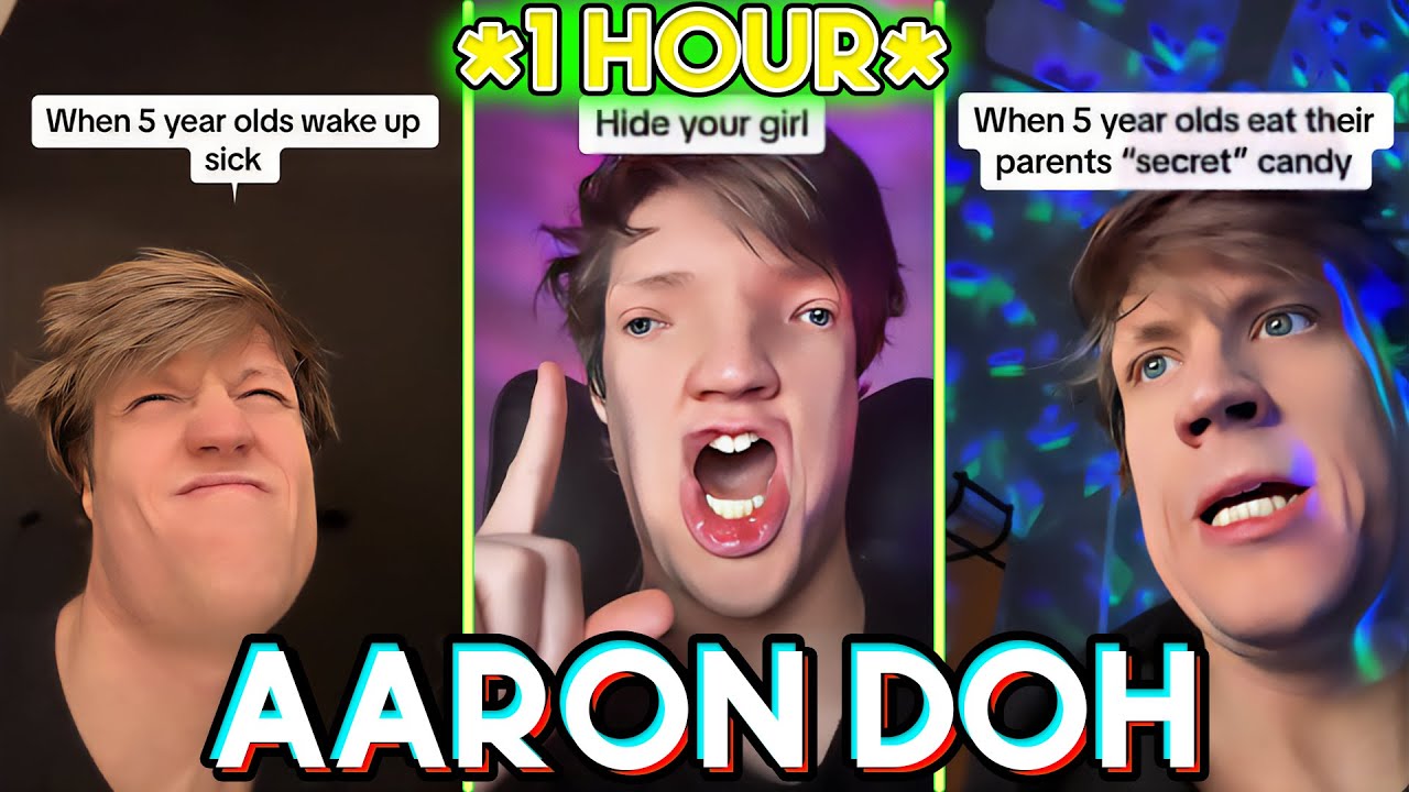 *1 HOUR* Aaron Doh Tiktok Funny Videos - 5 Year Old Baby  @aarondohofficial Shorts 2025