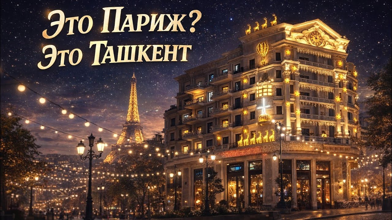 Париж? Ташкент? 🤔  #4k 