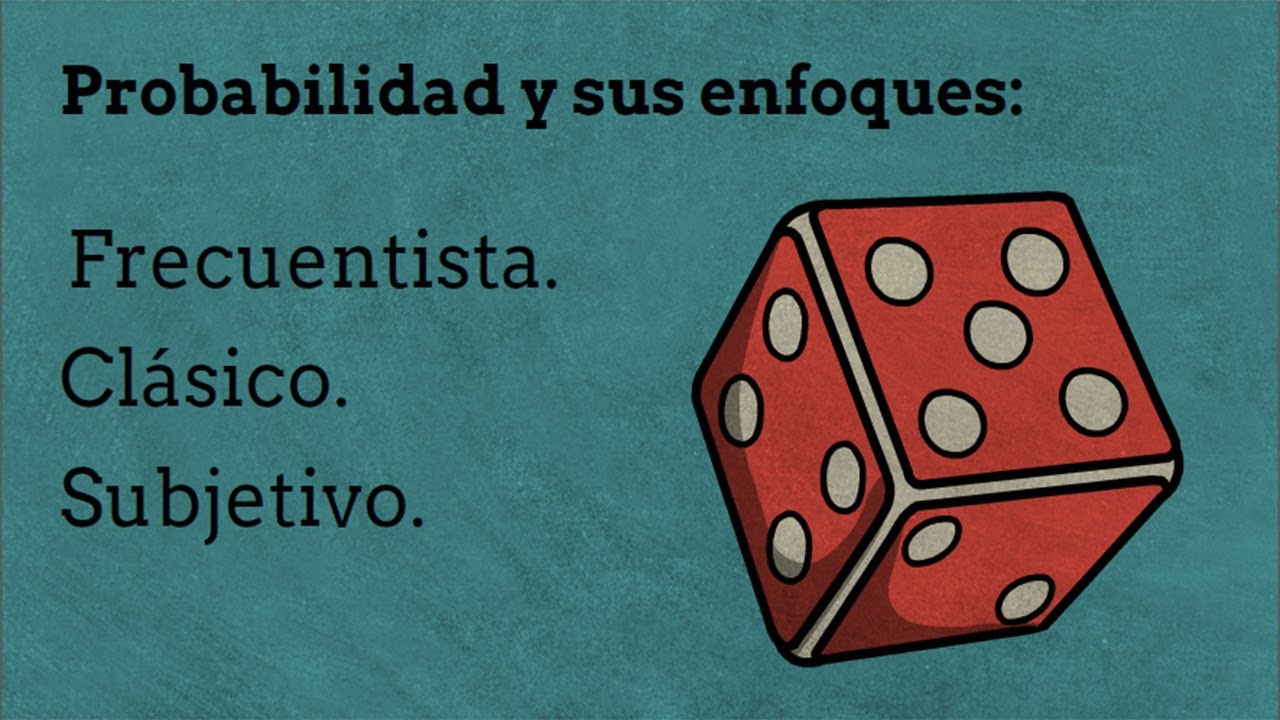 Definici&oacute;n de Probabilidad y sus enfoques: Cl&aacute;sico, Frecuentista y Subjetivo.