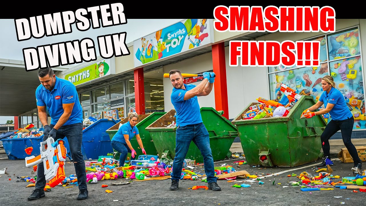 DUMPSTER DIVING UK HIDDEN TREASURE, MORE SMASHING FINDS 😲😲