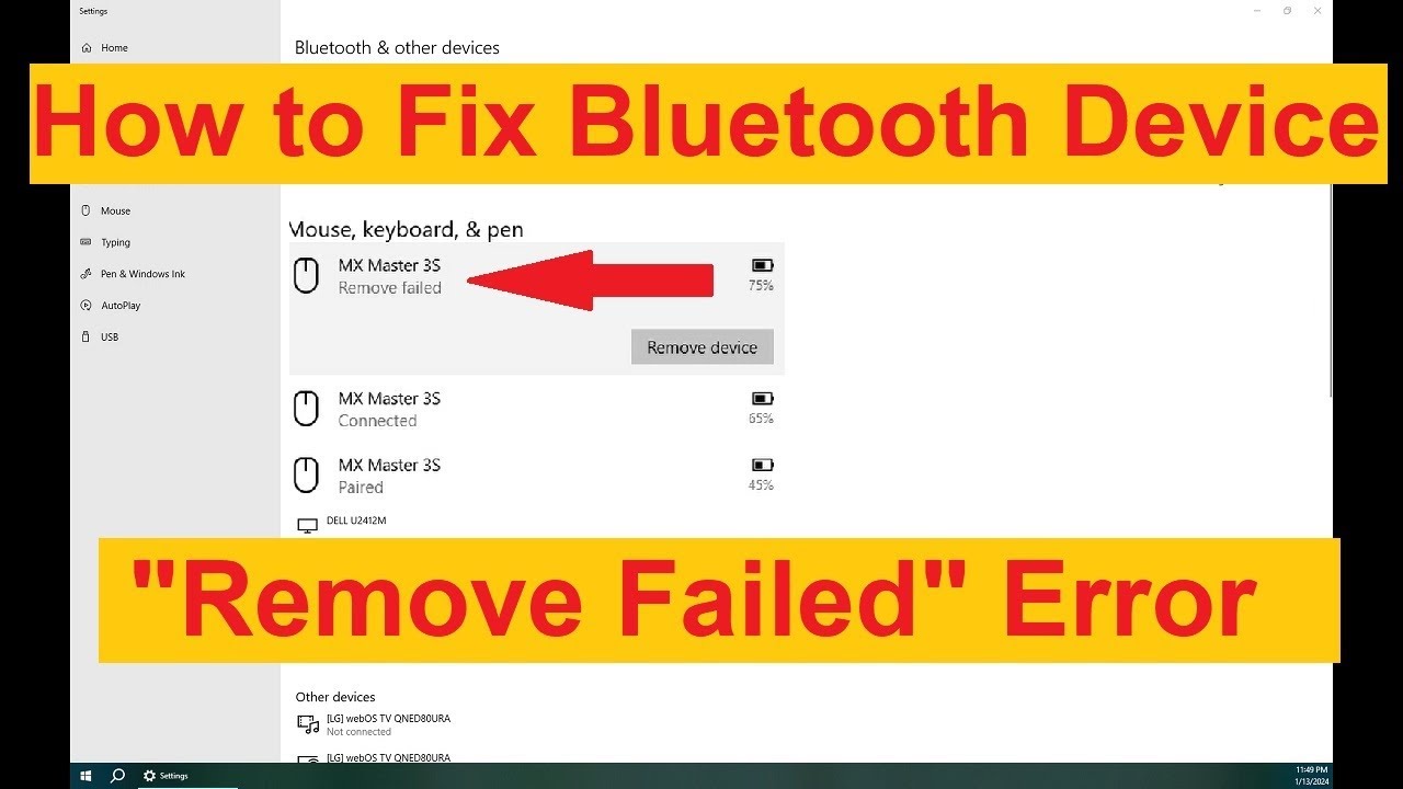 How To Fix Bluetooth Device 