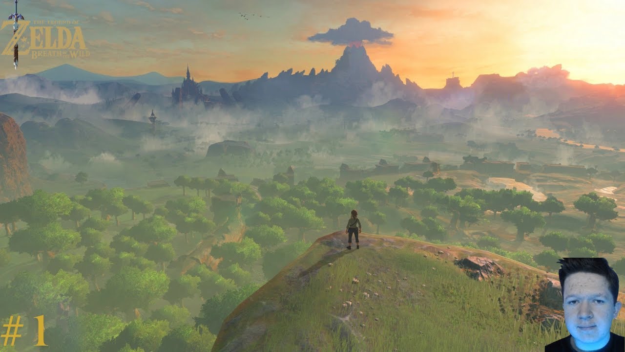 Zelda Breath of the wild #1 link est réveillé