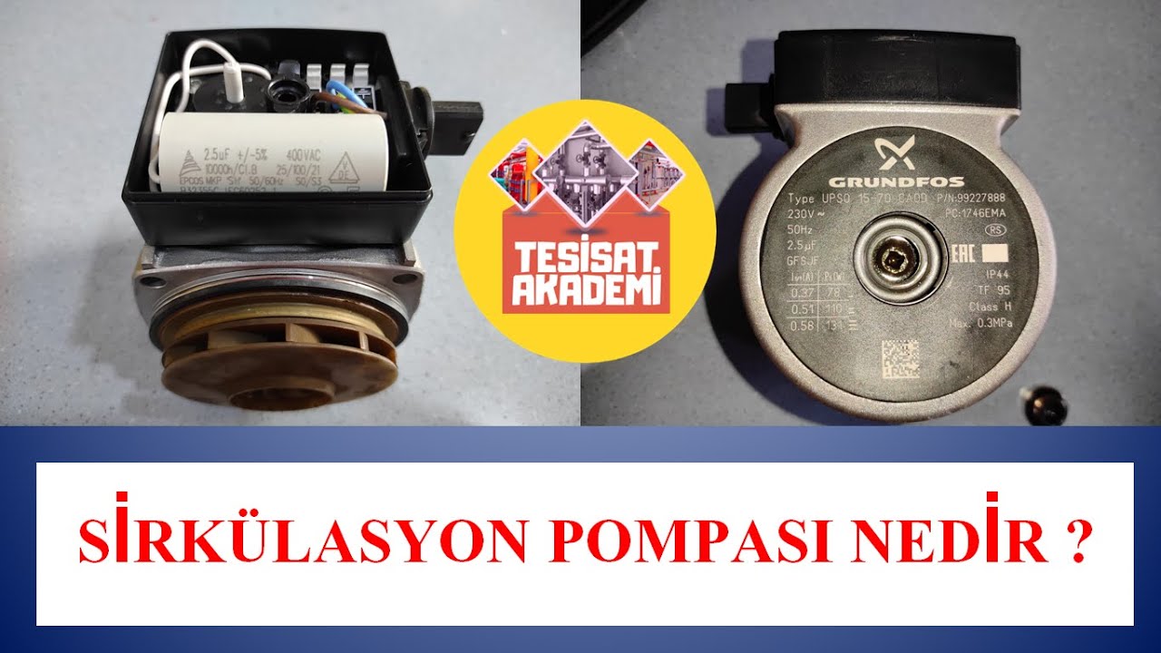 Sirkülasyon Pompası Nedir ve Nasıl Çalışır ?