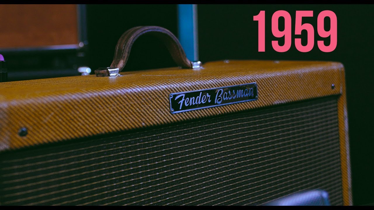 1959 Fender Bassman (vintage)... first play!