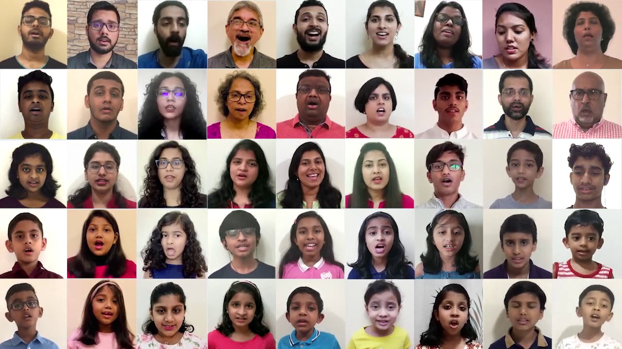 The Lord is my Shepherd - Junior and Senior Choir (Virtual), All Saints CSI Choir, Jebel Ali