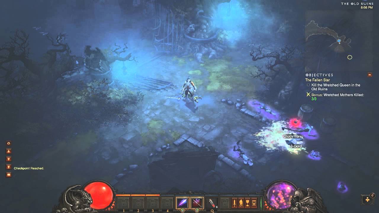 Diablo 3: Quest: The Fallen Star (Part 2 of 2) Wizard Gameplay