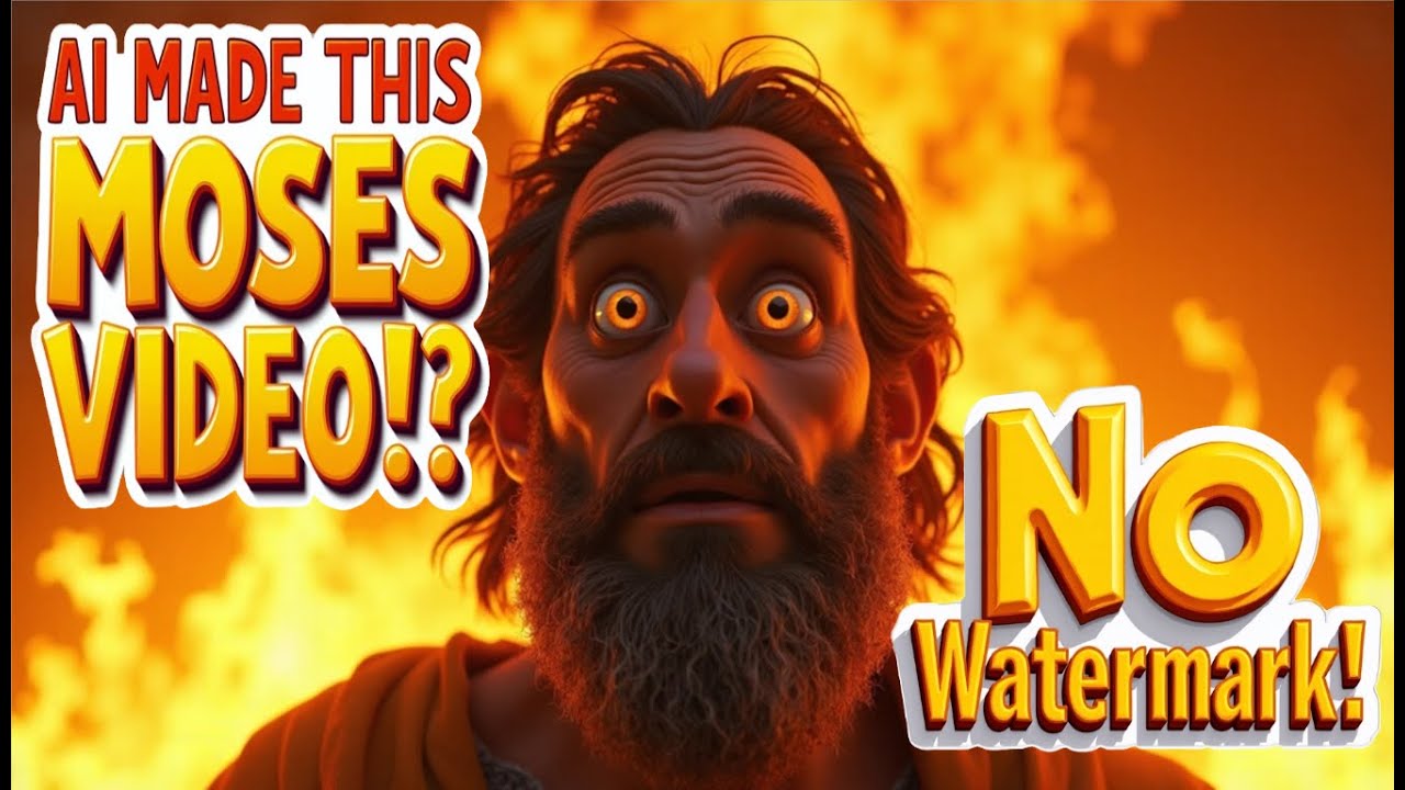 How I Made This AI Moses Video with Artistly 5.0 + Video Express | No Watermark