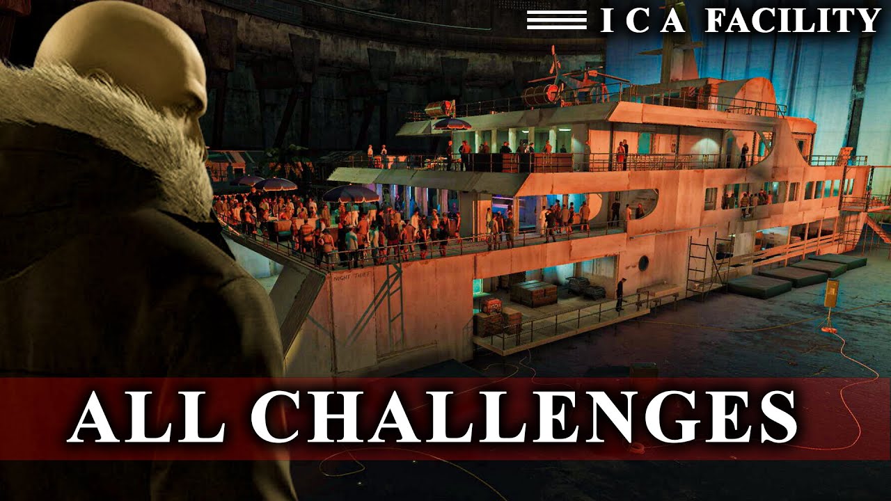 HITMAN 3 Freeform Training All Challenges ICA Facility Easy Walkthrough