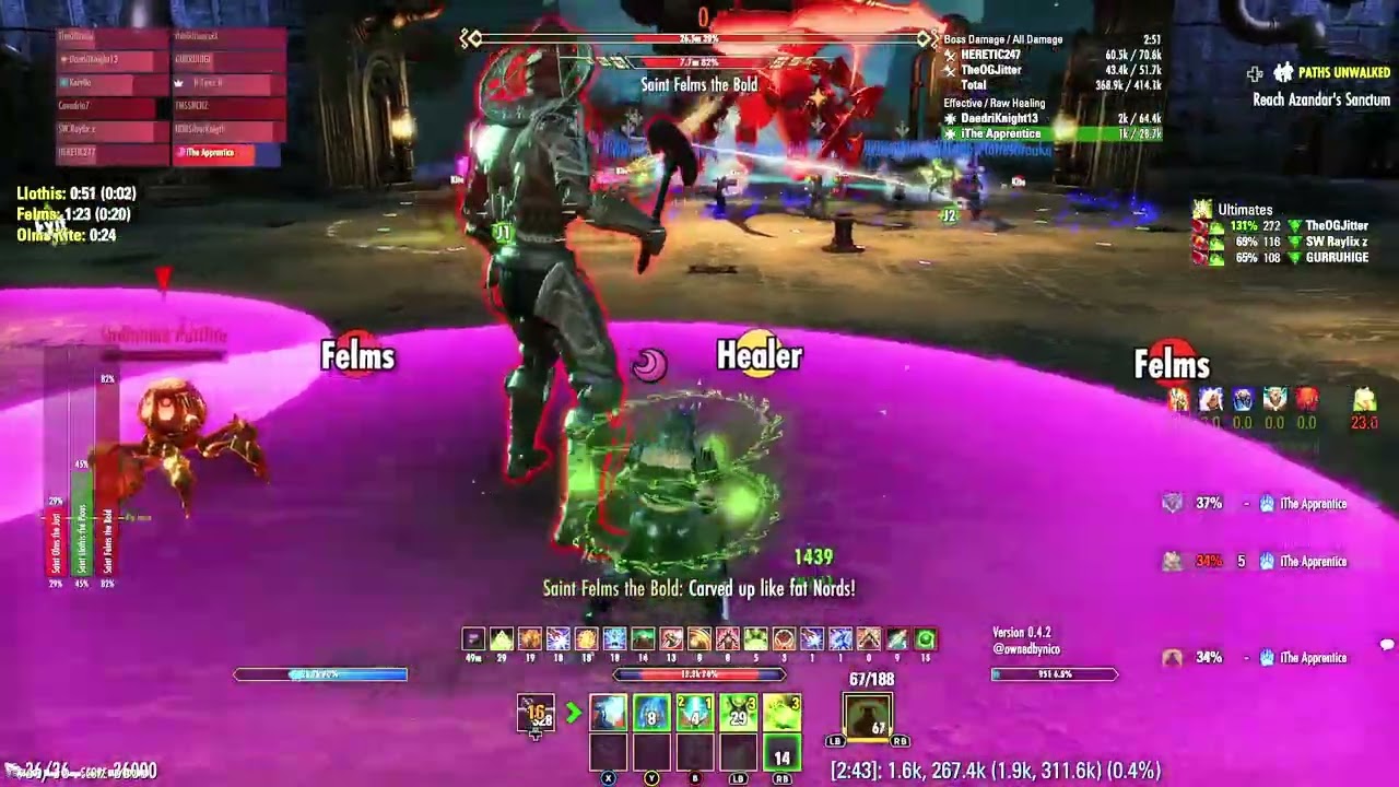 ESO - Asylum Sanctorum - Immortal Redeemer - Group Healer
