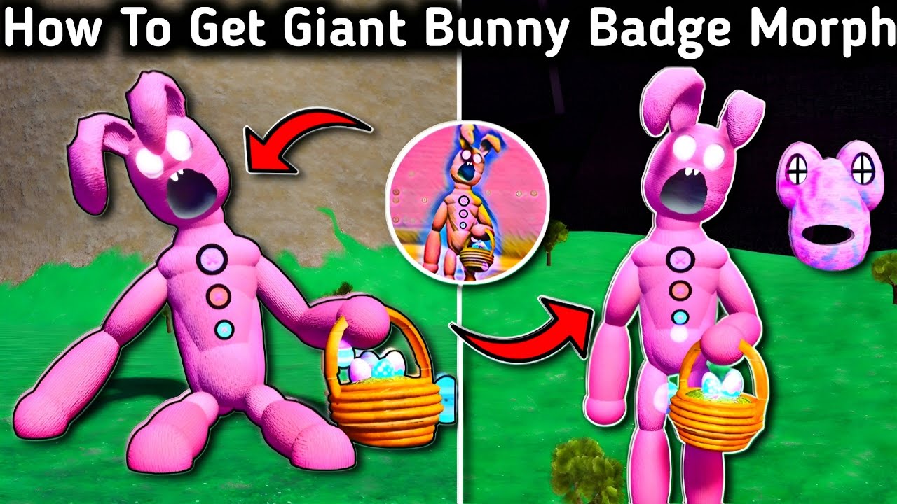 How To Get Giant Bunny Badge Morph In Tiny Universe Roleplay - Easter Part 2 Update