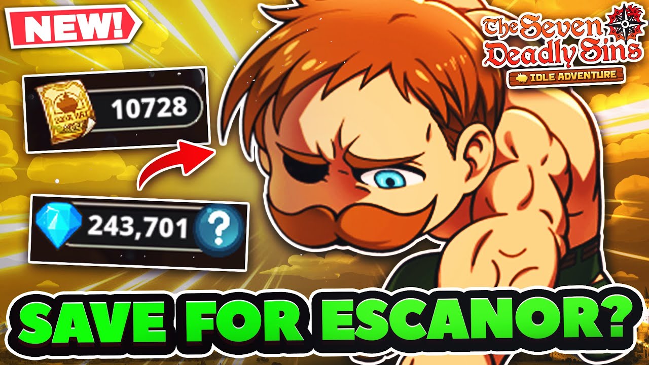 SHOULD I SAVE EVERYTHING FOR ESCANOR? My Summon Plan For Escanor! | 7DS: Idle Adventure