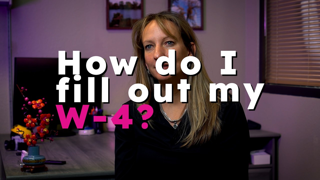 How Do I Fill Out My W-4?