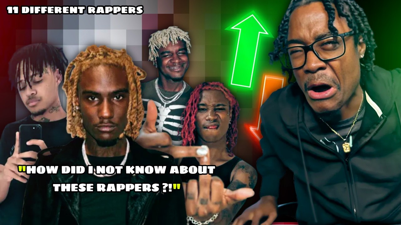 Listening to 11 Different Underground artists for the first time…