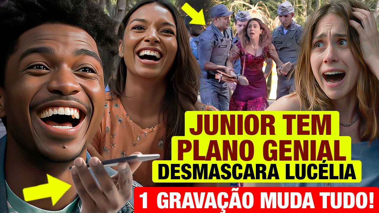 TRÊS GRAÇAS: SEGUNDA 02/01 - JUNIOR DESMASCARA LUCÉLIA, PROVA INOCÊNCIA - RESUMO NOVELA TRÊS GRAÇAS