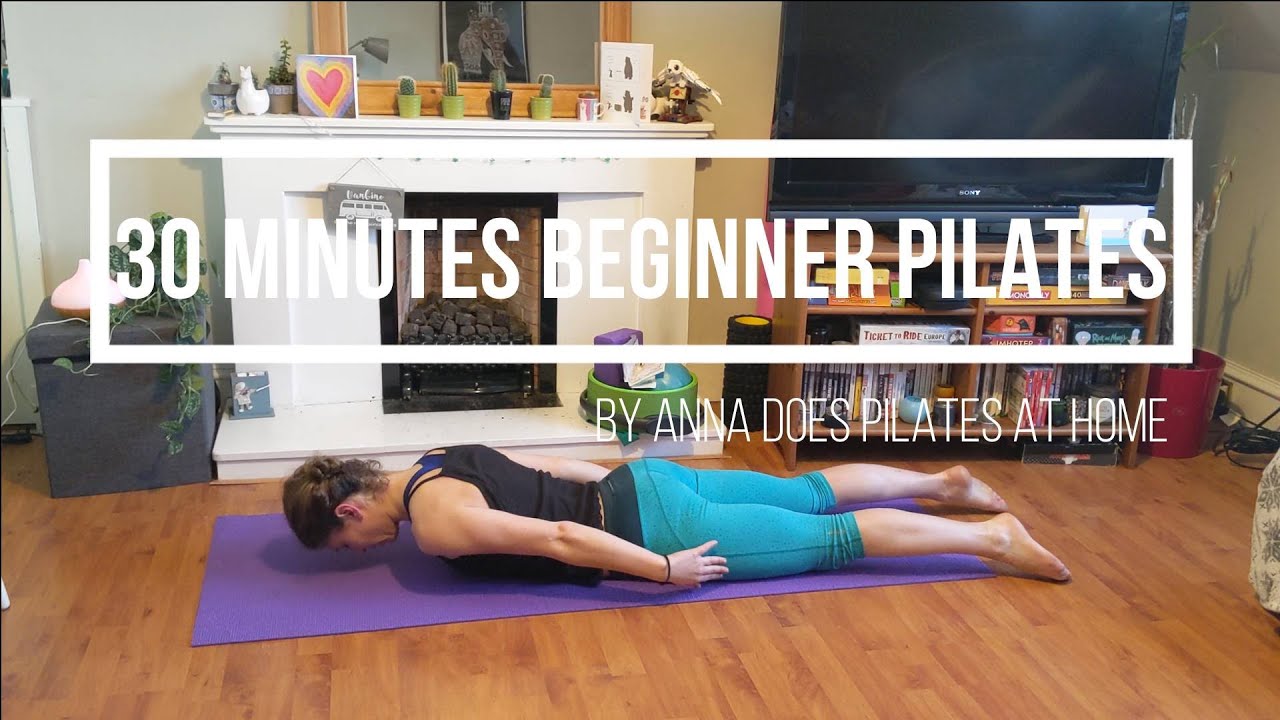 Anna Does Pilates At Home- 30 Minutes Beginner Pilates class