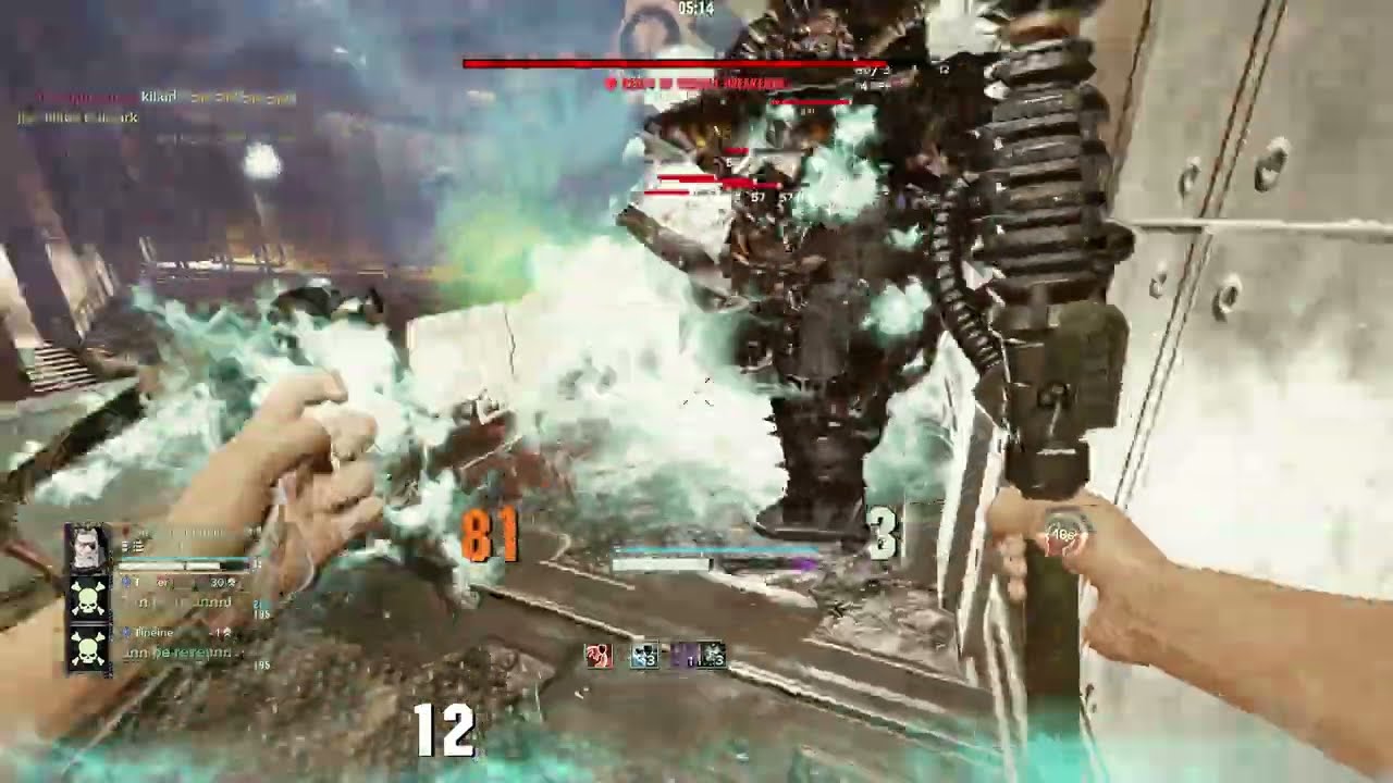 Darktide True Duo - Psyker (knife/trauma) - Auric: HI Monstrous STG Nurgle Blessed - Refinery