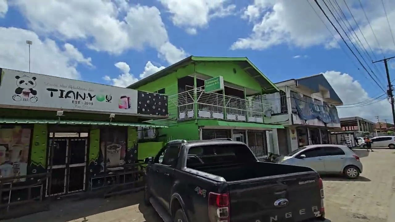 Kwattaweg richting Centrum#suriname  (1)