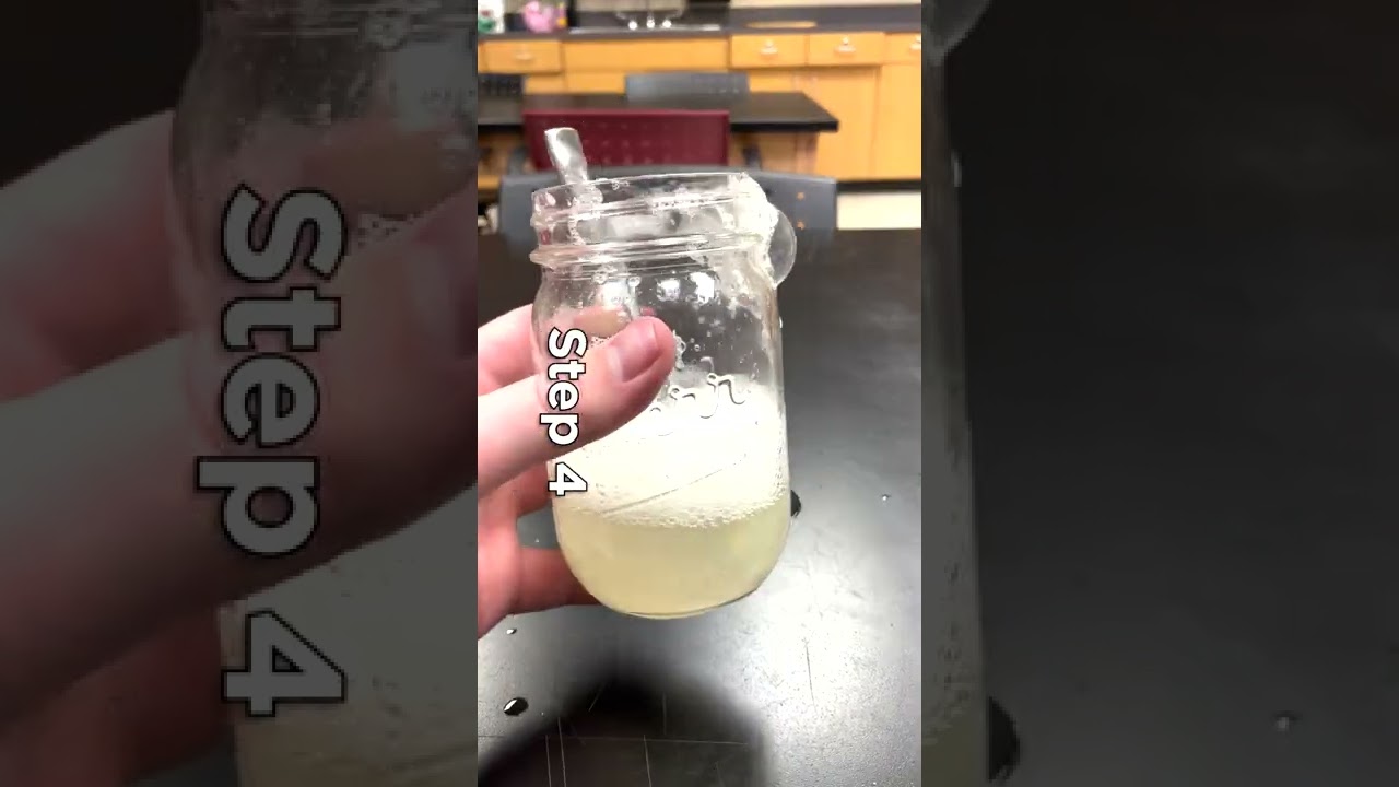Kitchen Science: Making Lemon Soda - #shorts