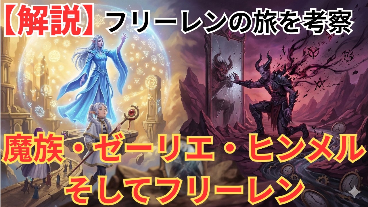 葬送のフリーレン ：それぞれの 理解への心理学