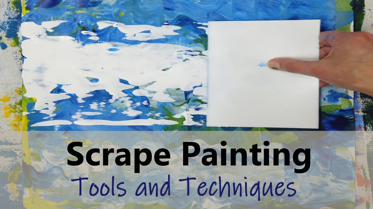 Scrape Painting