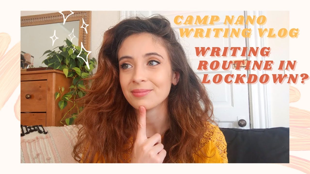 trying a laidback camp nanowrimo // writing vlog