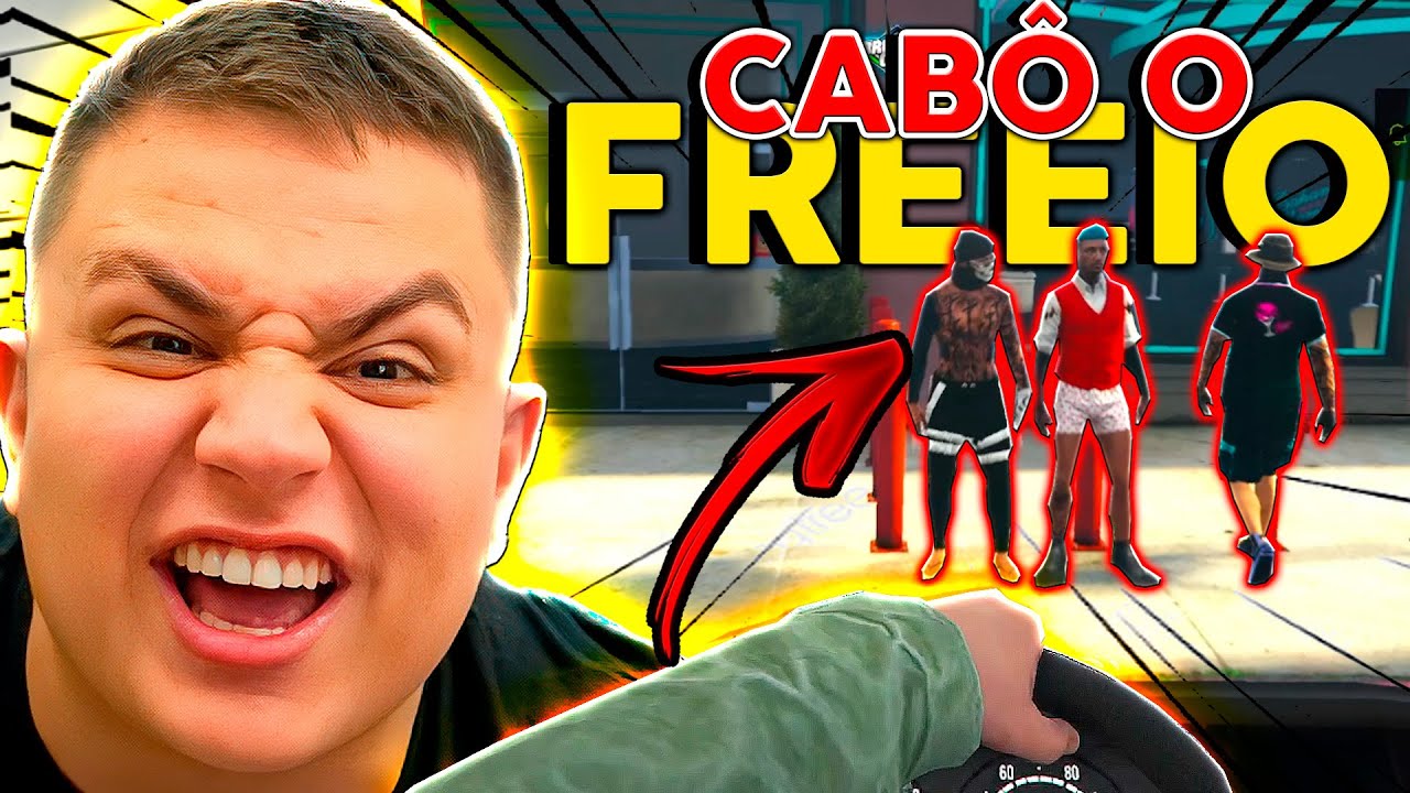 ATROPELEl DE ÔNIBUS no GTA RP 😂 (Paulinho o LOKO)