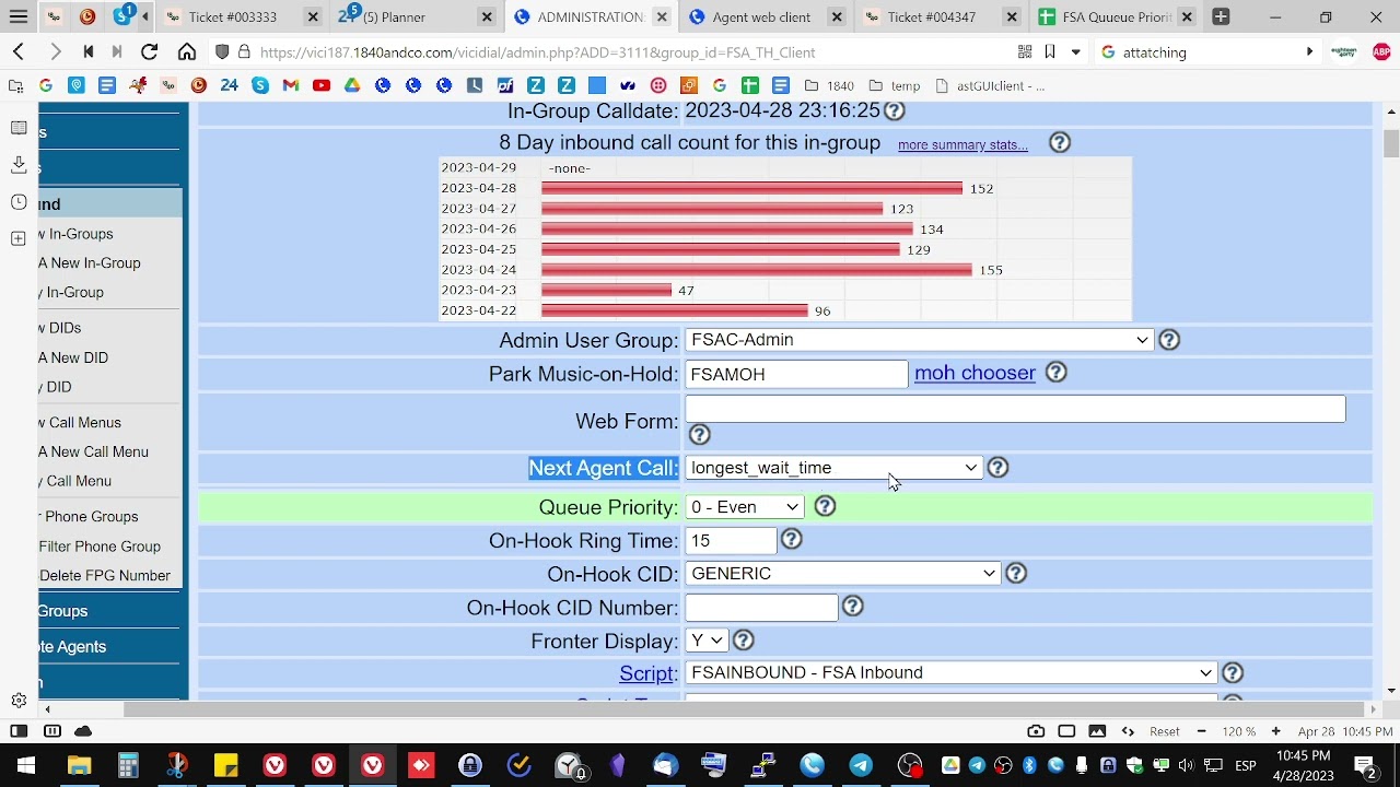 1840 Training - Vicidial - How to set agent priorities in queues (ingroups)