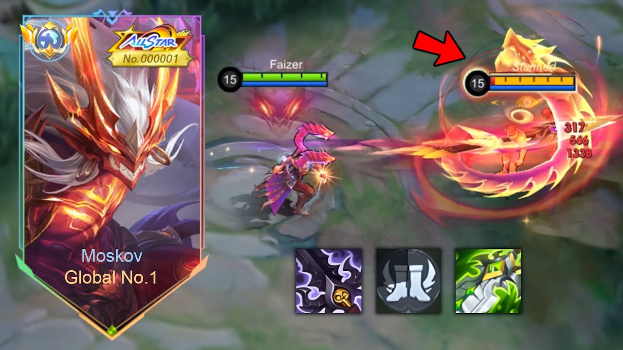 TOP 1 GLOBAL MOSKOV NEW BUILD FOR DAMAGE HACK!! THIS BRUTAL INSANE BUILD IS TOTALLY BROKEN!!!