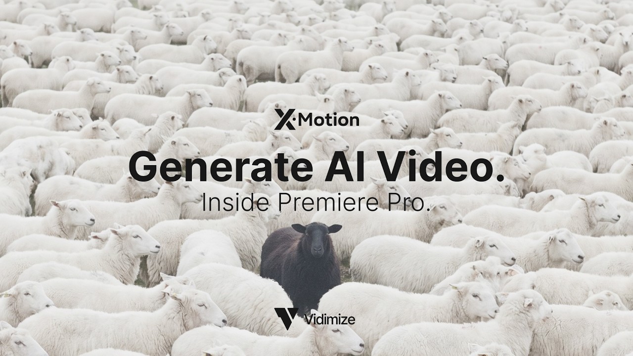 How to Generate AI Video Inside Premiere Pro &mdash; X-Motion Tutorial