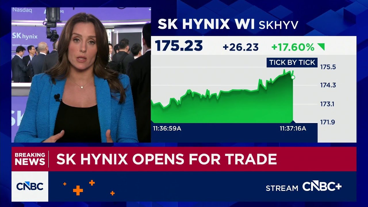Акции SK Hynix ADR открылись на бирже по цене $170