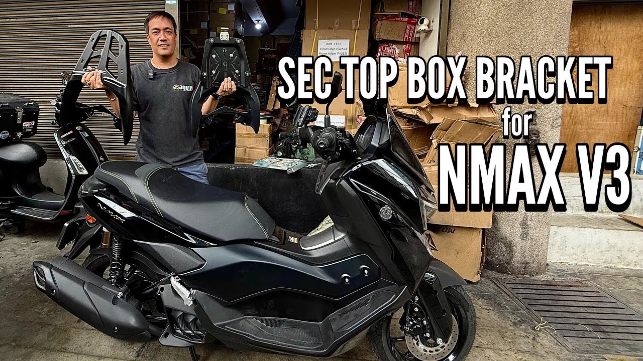 SEC top box bracket for NMAX V3 | ERIC MOTO TV