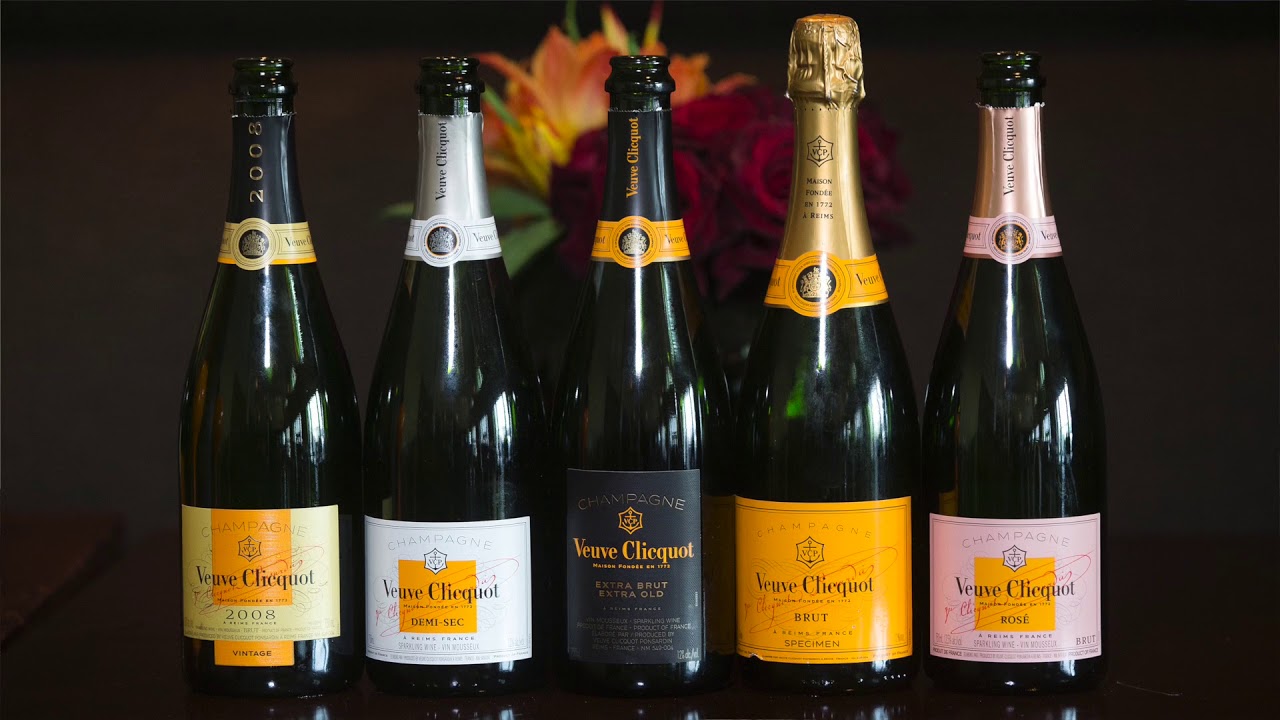 The Champagnes of Veuve Clicquot
