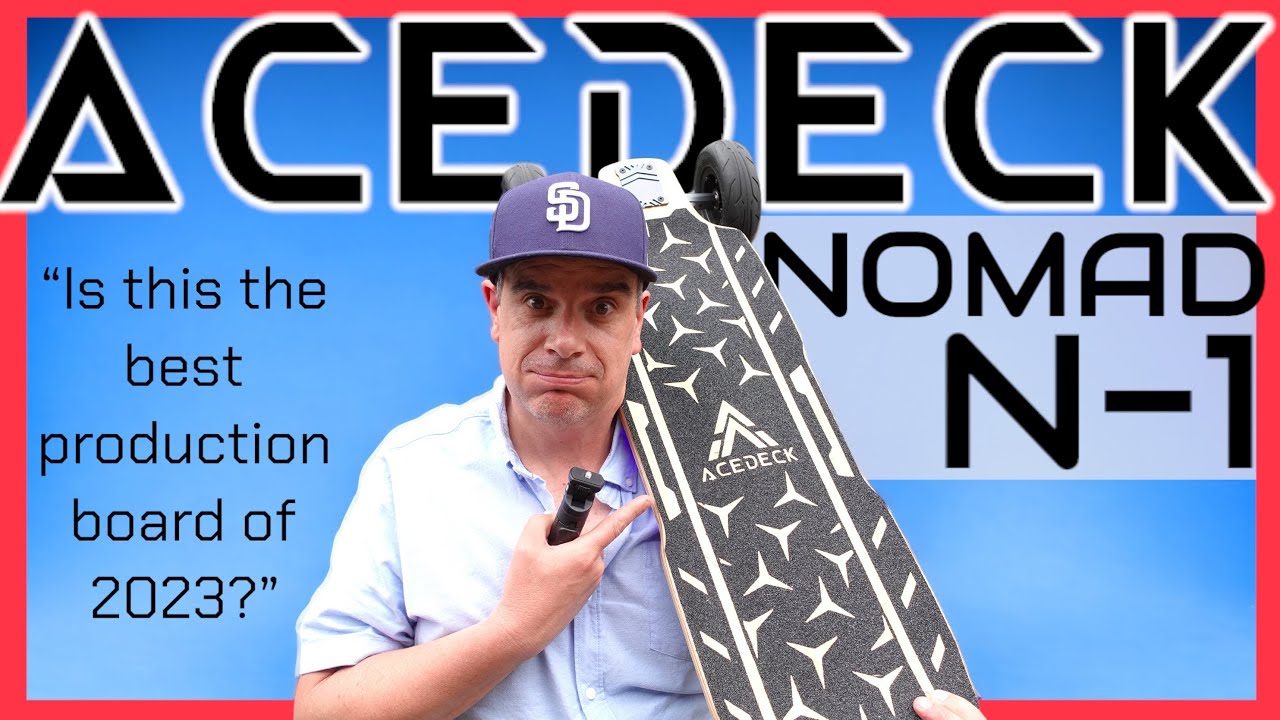 Обзор электроскейтборда Acedeck Nomad N1: лучшая ли это доска 2023 года?
