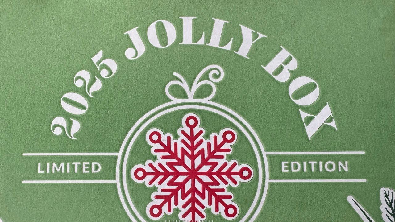 2025 Limited Edition Jolly Box from Fat Quarter Shop