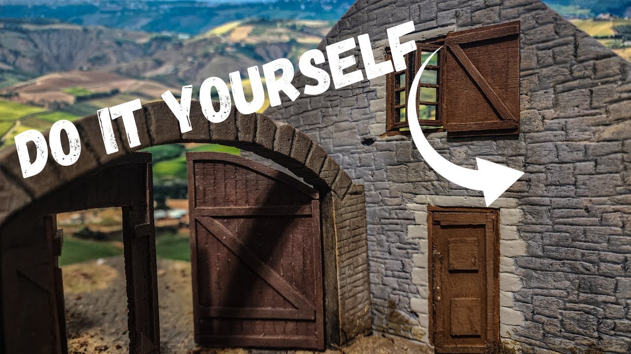 The Ultimate DIY Project: WW2 Italian Farmhouse 1/35 Scale Model