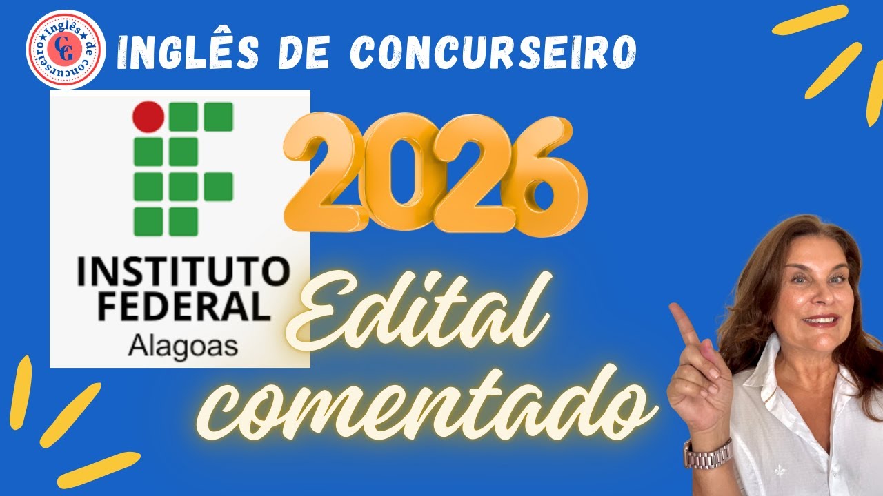 IFAL 2026 - EDITAL COMENTADO