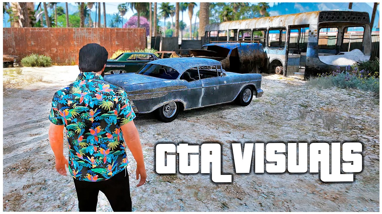 GTA V ENHANCED - TUNANDO UM CARRINHO DO FERRO VELHO VANILLA DEU BOM?