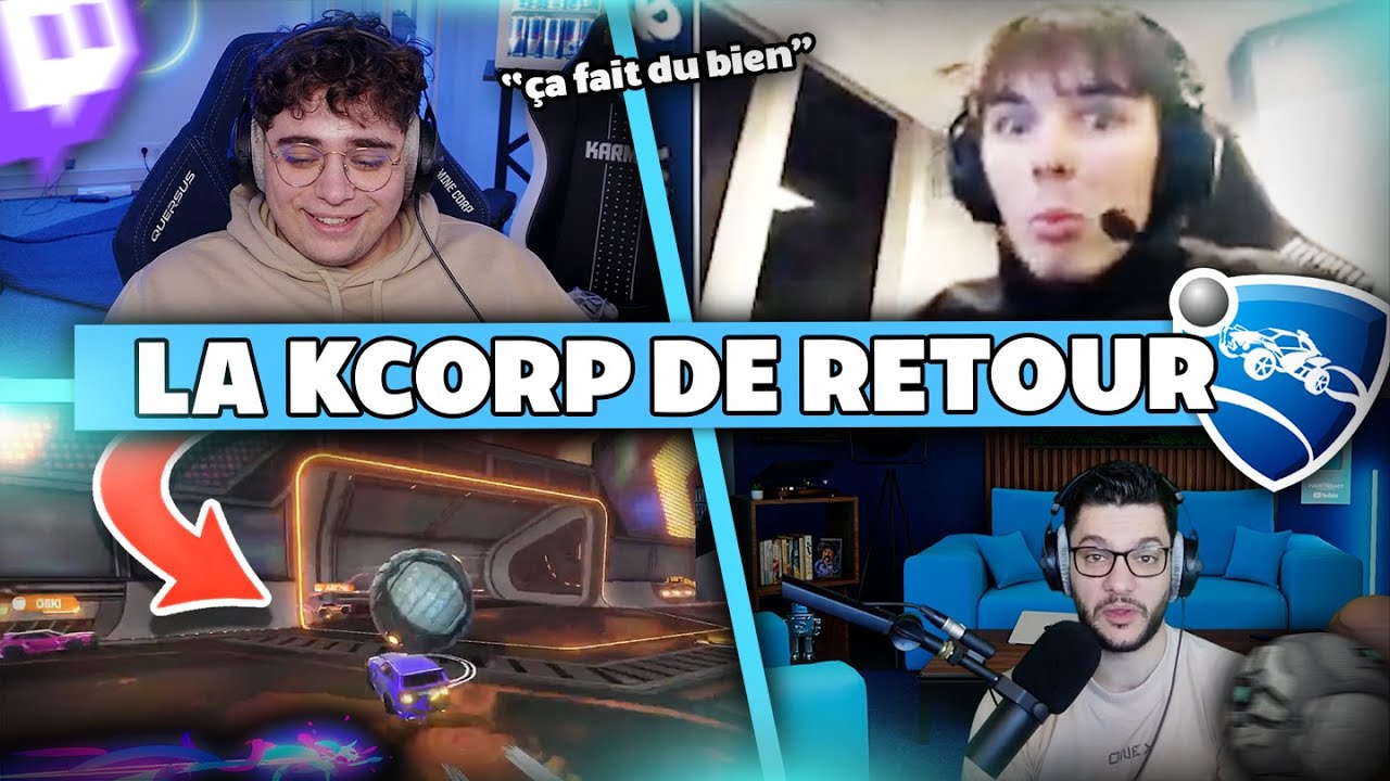 LA KARMINE CORP DE RETOUR, KAMETO FIER - Best of Rocket League FR #408 Réactions