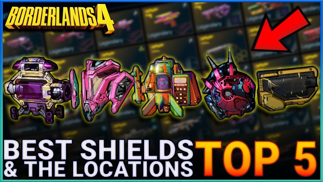 ТОП-5 МОЩНЫХ ЛЕГЕНДАРНЫХ МОДИФИКАТОРОВ ЩИТОВ И КАК ИХ ПОЛУЧИТЬ — Borderlands 4