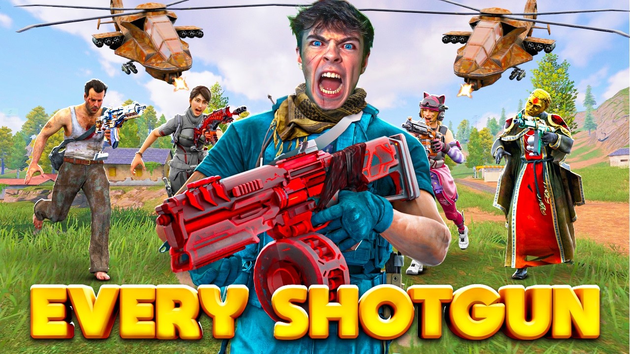 I USED EVERY SHOTGUN in COD Mobile BATTLE ROYALE...