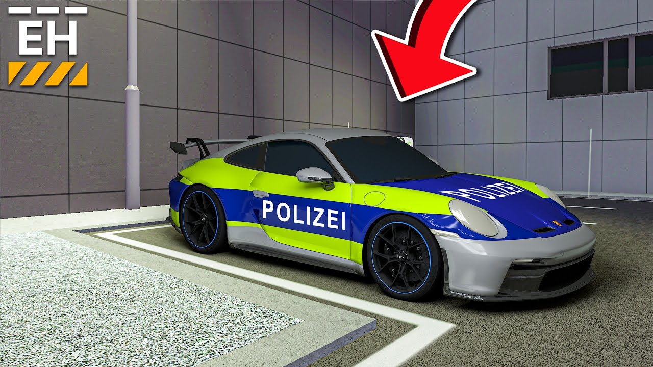 Undercover im Polizeiporsche!