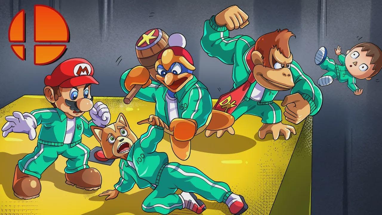 &iquest;Cu&aacute;l Luchador de Smash Bros. Ganar&iacute;a el Juego del Calamar? &iexcl;Todos Est&aacute;n Aqu&iacute;!