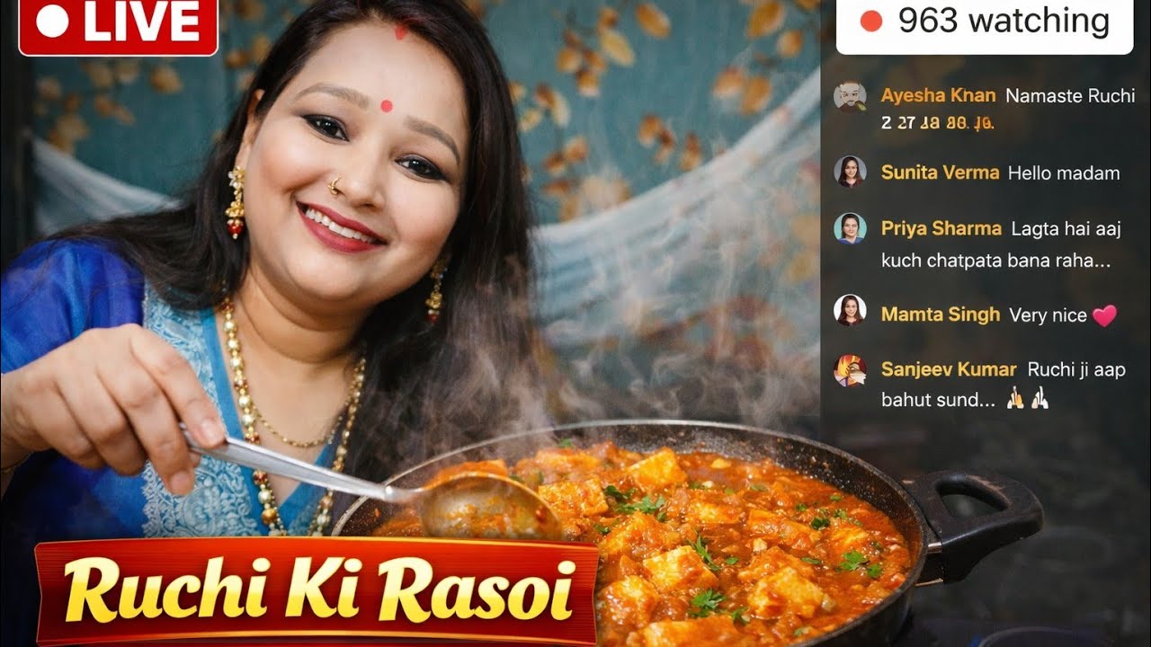 Ruchi ki rasoii is# livestream #liveon