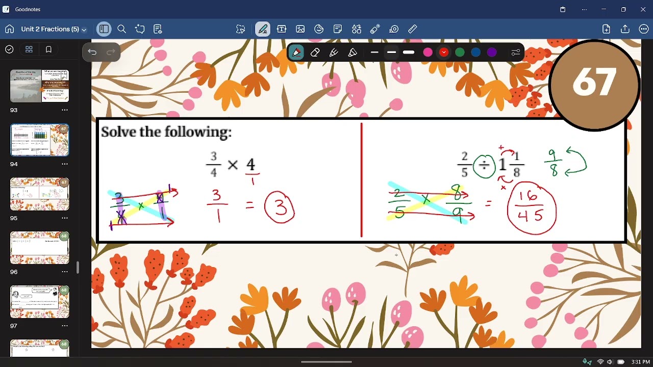 More Fractions!