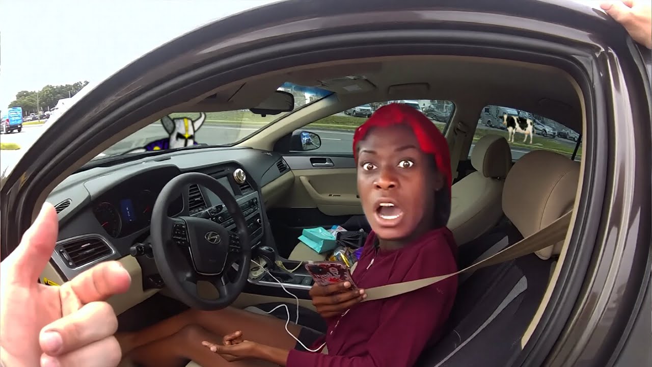 Baby Momma Don't need no Licence or Insurance to Drive!