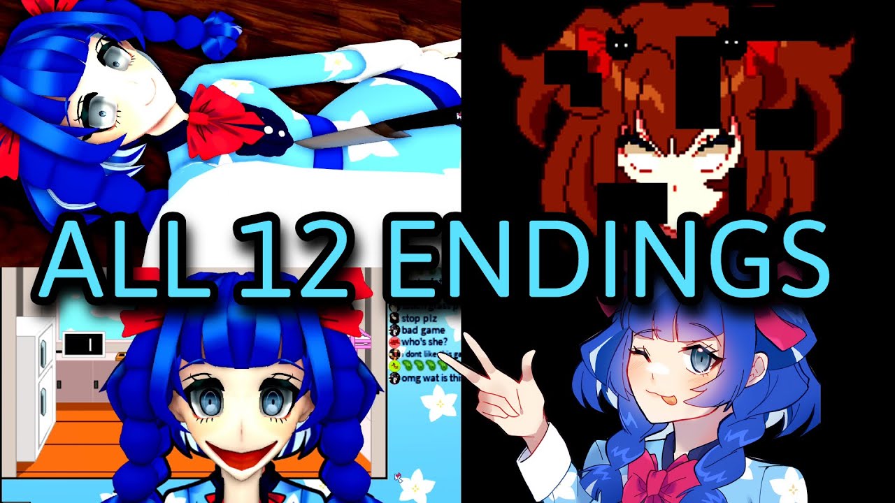 Gaming with Tomomi ALL ENDINGS [Roblox]